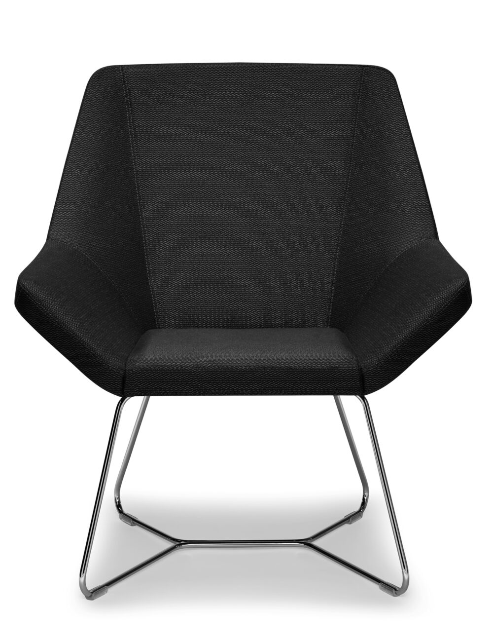 Cool Angular Lounge Chairs - Ambience Doré
