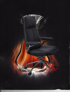 Ultra posh Luxury executive platinum chair in the finest leather chair for office and home use